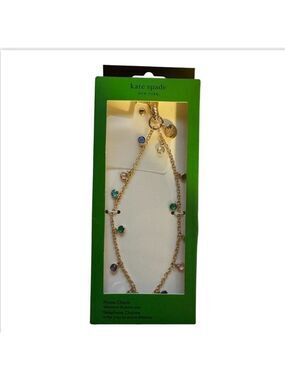 Kate Spade New York Phone Charm - Detachable Cell Phone Lanyard - NWOT